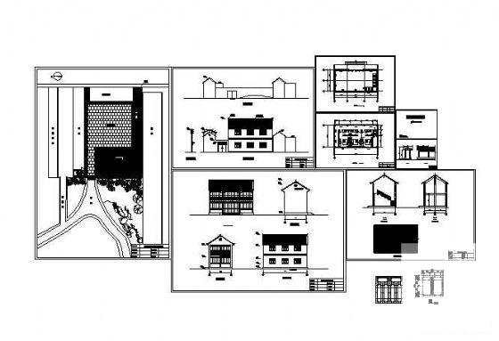 江南古建鸽棚设计图 - 3