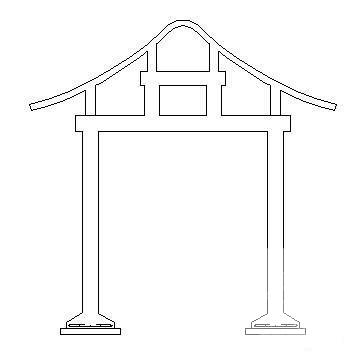 古典式游廊施工图 - 1