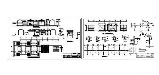 花架亭子施工图 - 3