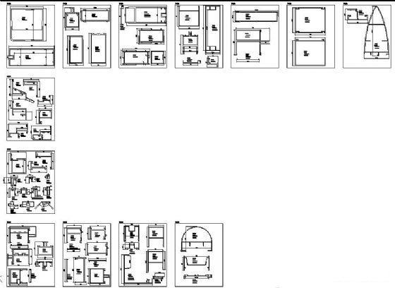 幕墙杂料详图 - 1