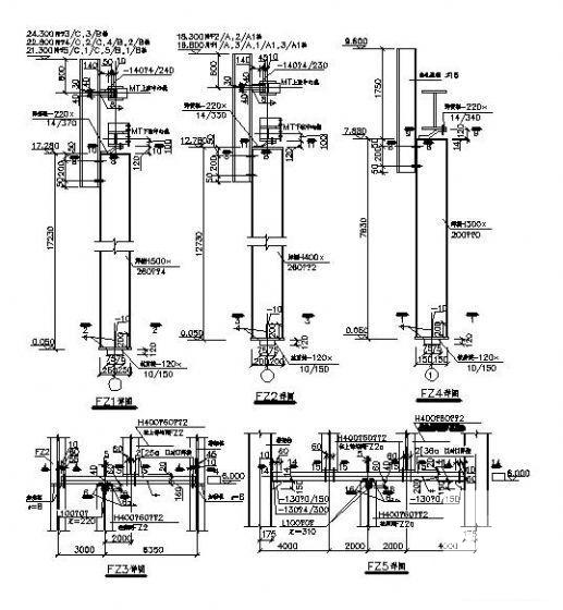 门式刚架柱结构详图 - 2