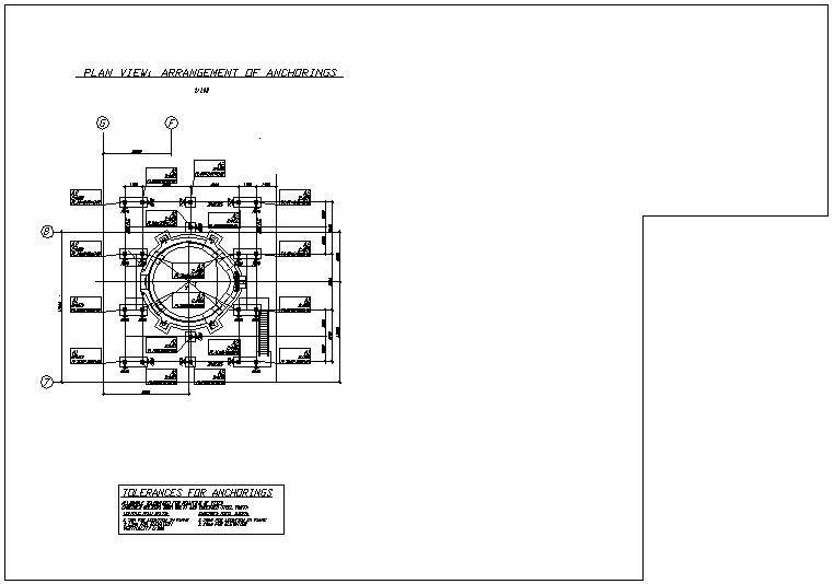 炉壳维修站平台结构加工图纸 - 4