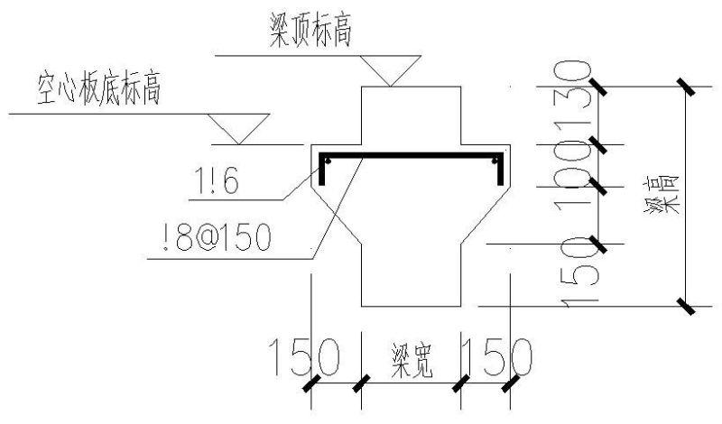 架空层挑耳大样节点构造详图纸 - 1