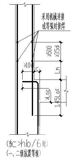 柱断面变化构造图 - 1