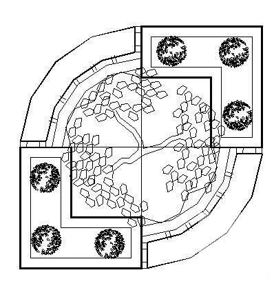 花坛景观设计图 - 1