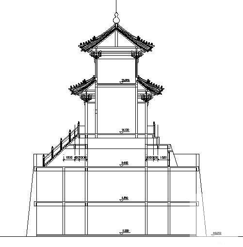 景观塔楼施工图 - 1