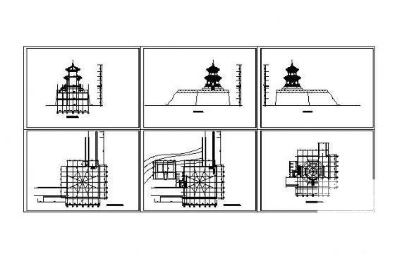 景观塔楼施工图 - 3