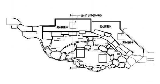 假山叠水做法详图 - 2