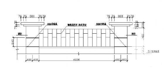 场区围墙设计详图纸 - 1