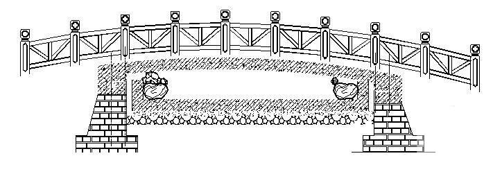 小区拱桥施工图 - 1