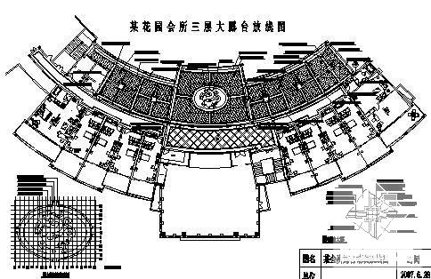 会所铺装施工图 - 1