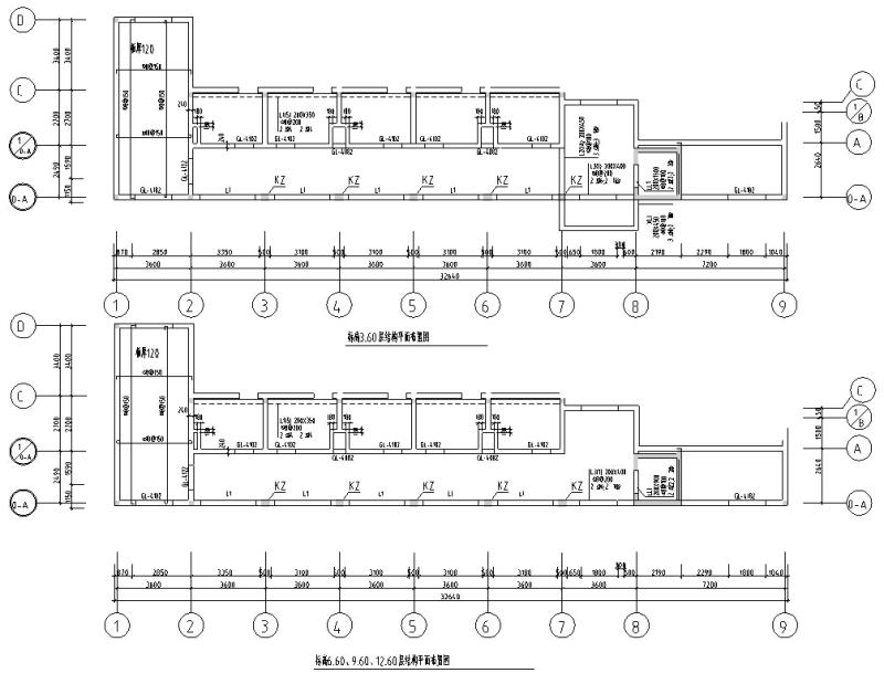 中式古典多层宏声大酒店建筑设计CAD施工图纸 - 5