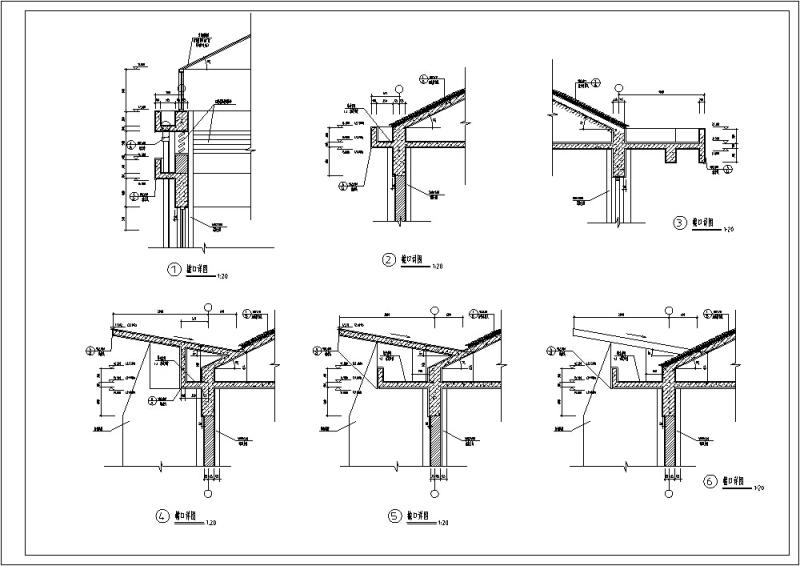 多层度假中心酒店建筑设计CAD施工图纸（框架结构） - 2