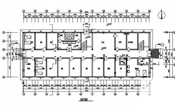 3层医院住院楼建筑扩初图纸（砖混结构） - 3