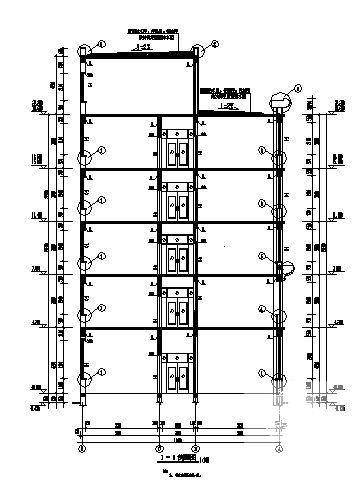6层医院急诊楼建筑施工CAD图纸(卫生间详图) - 2