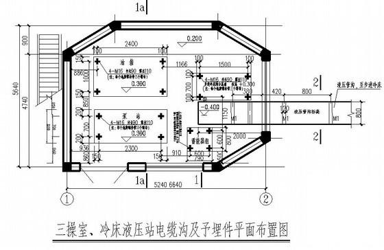 单层钢结构液压站结构CAD施工图纸（大尺寸冷床液压站）(建筑设计说明) - 3