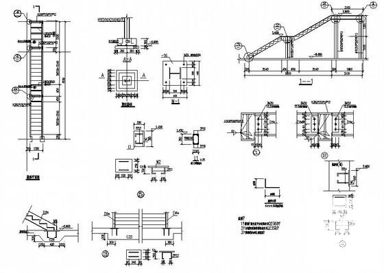 柱下独立基础框架结构住宅楼结构CAD施工图纸(梁平法配筋图) - 4