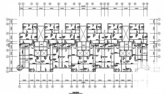 18层筏板基础剪力墙结构住宅楼结构CAD施工图纸(边缘构件) - 2
