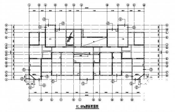 32层剪力墙结构高层住宅楼结构CAD施工图纸（人工挖孔灌注桩） - 2