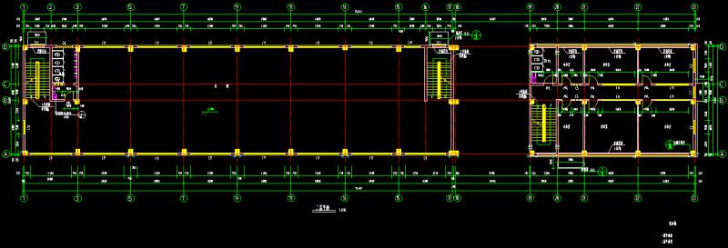 经济技术开发区建设公司综合楼建筑设计施工图纸（框架结构） - 2