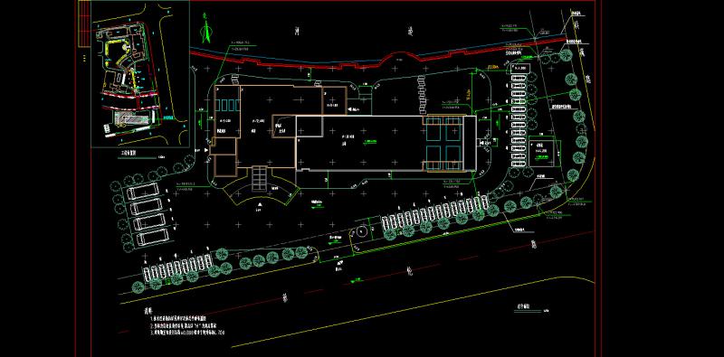 多层度假酒店建筑CAD施工图纸（框架结构）精 - 2