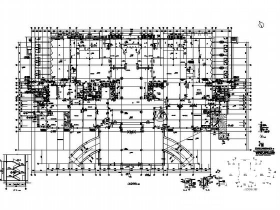 18层中式高层酒店建筑施工CAD图纸 - 3