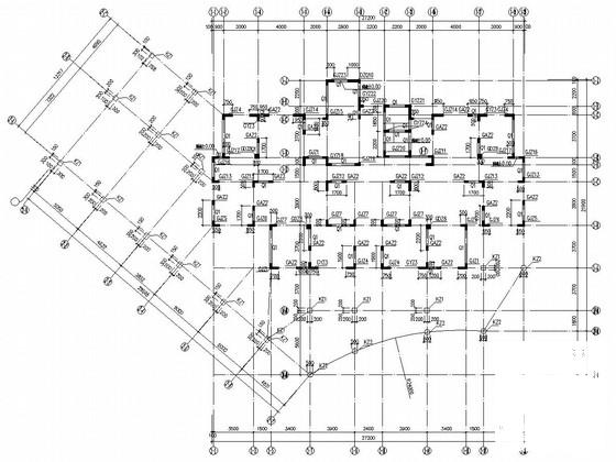 22层局部剪力墙结构住宅楼结构CAD施工图纸（7度抗震）(梁平法配筋图) - 3