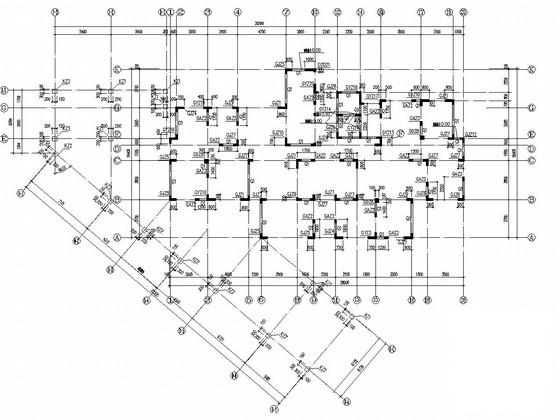 26层剪力墙结构住宅楼结构CAD施工图纸（桩基础）(梁平法配筋图) - 3