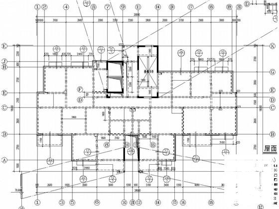 26层剪力墙结构住宅楼结构CAD施工图纸（7度抗震）(梁平法配筋图) - 3