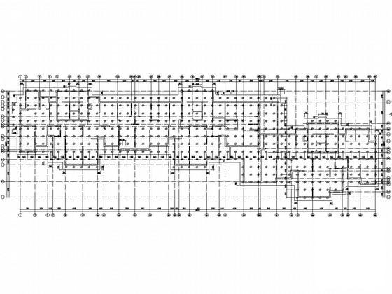 26层筏型基础剪力墙结构住宅楼结构CAD施工图纸 - 1
