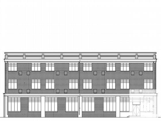 3层酒楼建筑CAD施工图纸 - 1