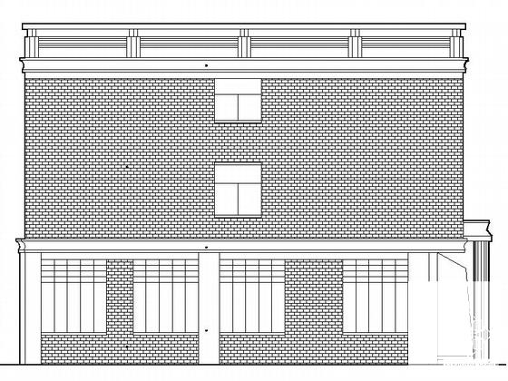 3层酒楼建筑CAD施工图纸 - 2
