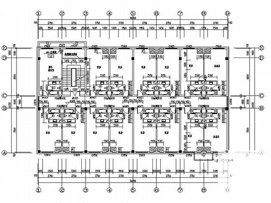 3层酒楼建筑CAD施工图纸 - 3
