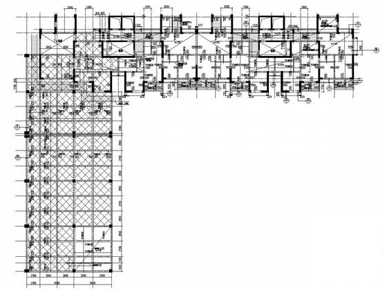 18层桩基础剪力墙结构住宅楼结构CAD施工图纸 - 1