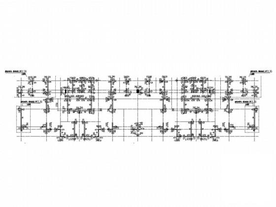18层桩基础剪力墙结构住宅楼结构CAD施工图纸 - 3
