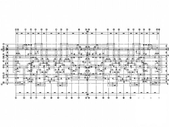 23层桩基础剪力墙结构住宅楼结构CAD施工图纸 - 3