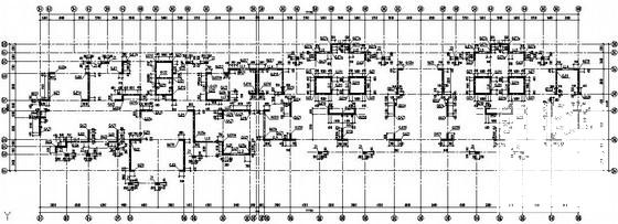 16层筏型基础现浇剪力墙住宅楼结构CAD施工图纸 - 2