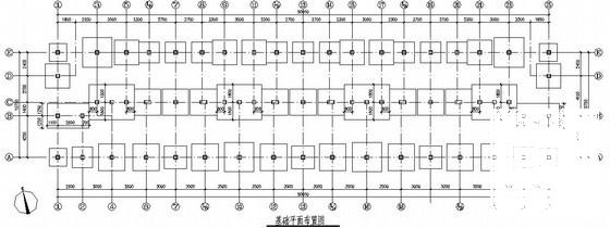 5层独立基础坡屋面框架结构住宅楼结构CAD施工图纸 - 3