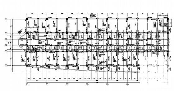 框架结构综合性办公楼结构CAD施工图纸 - 1