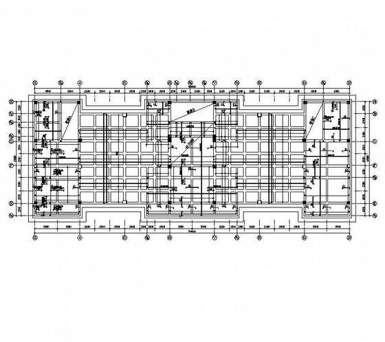 31.16米7层框架结构办公楼结构CAD施工图纸 - 3