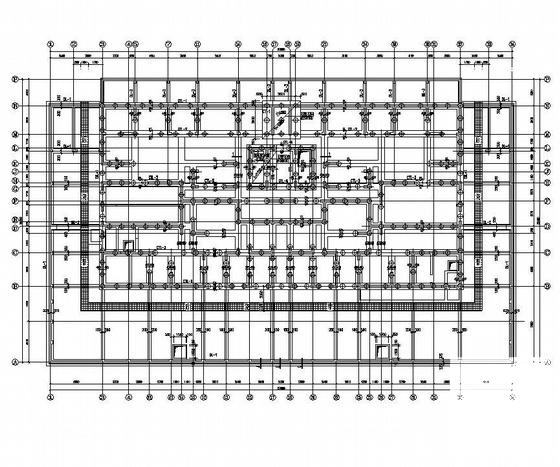 88.86米30层纯剪力墙结构高层住宅楼结构CAD施工图纸(混凝土灌注桩) - 3