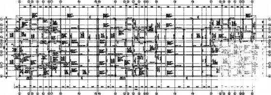 多层底框抗震墙住宅楼结构CAD施工图纸（桩基础）(梁平法配筋图) - 1