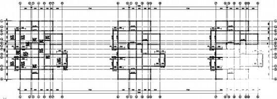 多层底框抗震墙住宅楼结构CAD施工图纸（桩基础）(梁平法配筋图) - 2