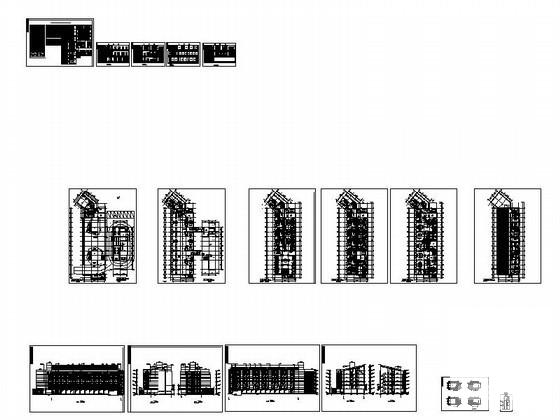 玄武湖国际大酒店6层带退台酒店客房建筑施工CAD图纸（5#楼）(卫生间大样) - 4