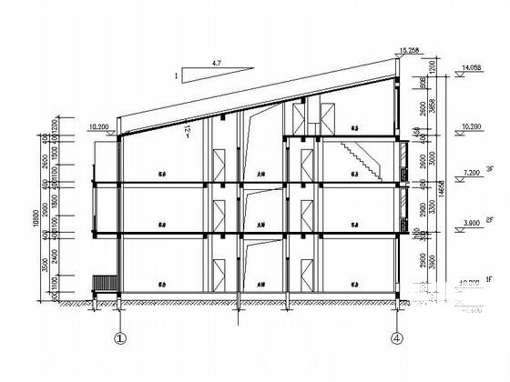 玄武湖国际大酒店3层酒店客房建筑施工CAD图纸（2#楼）(卫生间大样) - 2