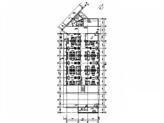 玄武湖国际大酒店3层酒店客房建筑施工CAD图纸（2#楼）(卫生间大样) - 3