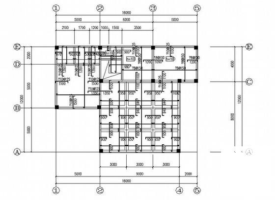 独立基础框架结构别墅结构CAD施工图纸（2层坡屋顶）(建筑设计说明) - 1