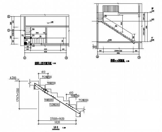 独立基础框架结构别墅结构CAD施工图纸（2层坡屋顶）(建筑设计说明) - 4