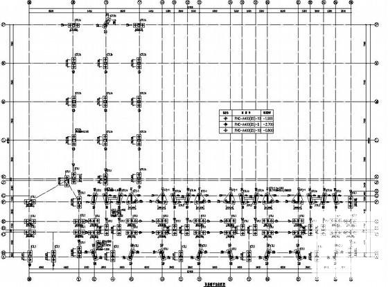 异形柱框架结构住宅楼结构CAD施工图纸（6层桩基础） - 3