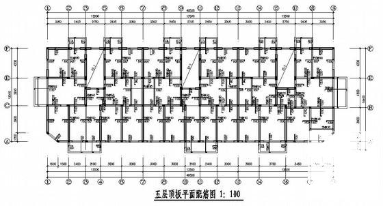 6层桩基础底框结构住宅楼结构CAD施工图纸 - 1